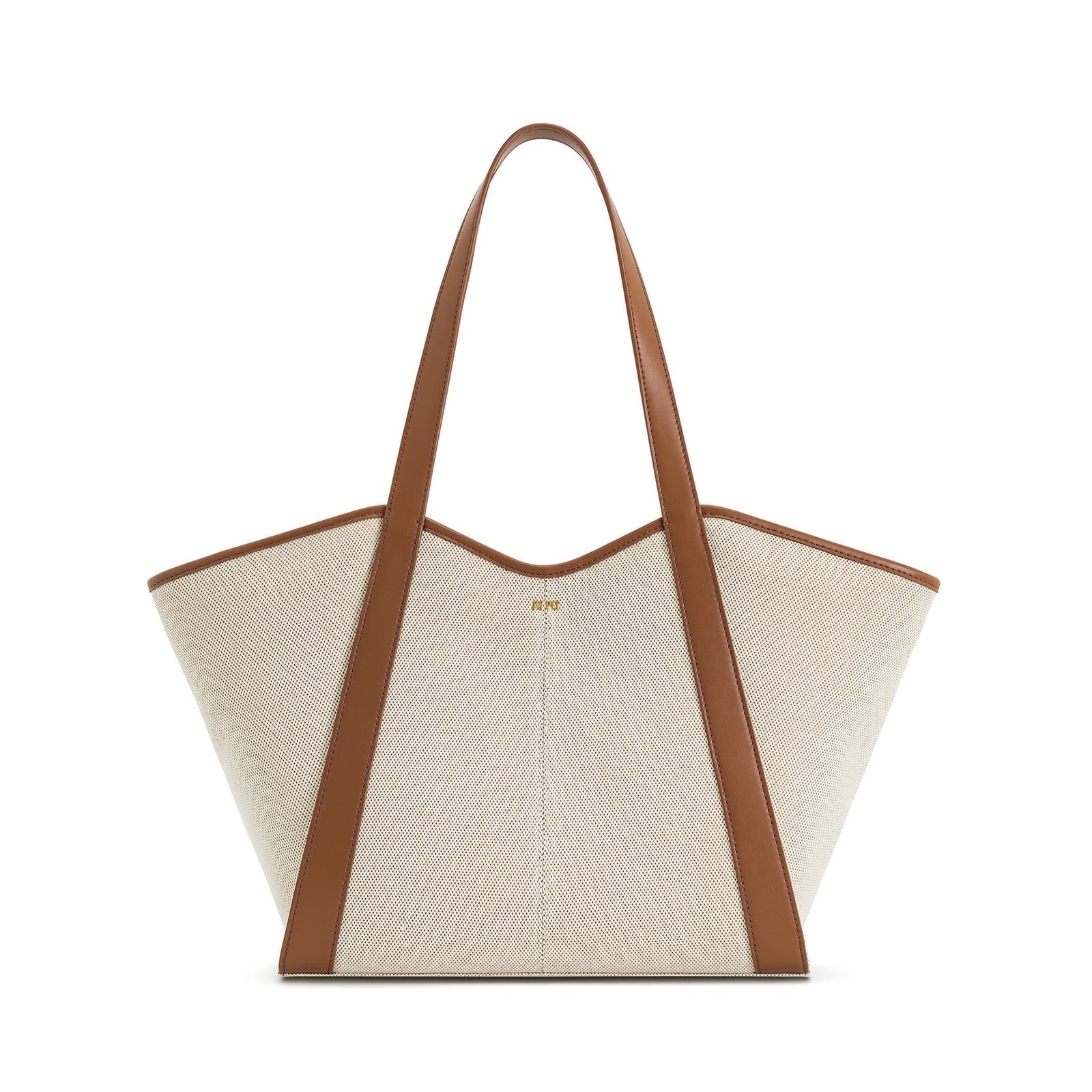 Jw Pei Kiana Large Capacity Tote Bag Brown Canvas